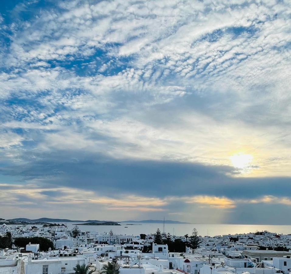 Mykonian Starling - Town N' Sunset View Apartment Mykonos Town Ngoại thất bức ảnh