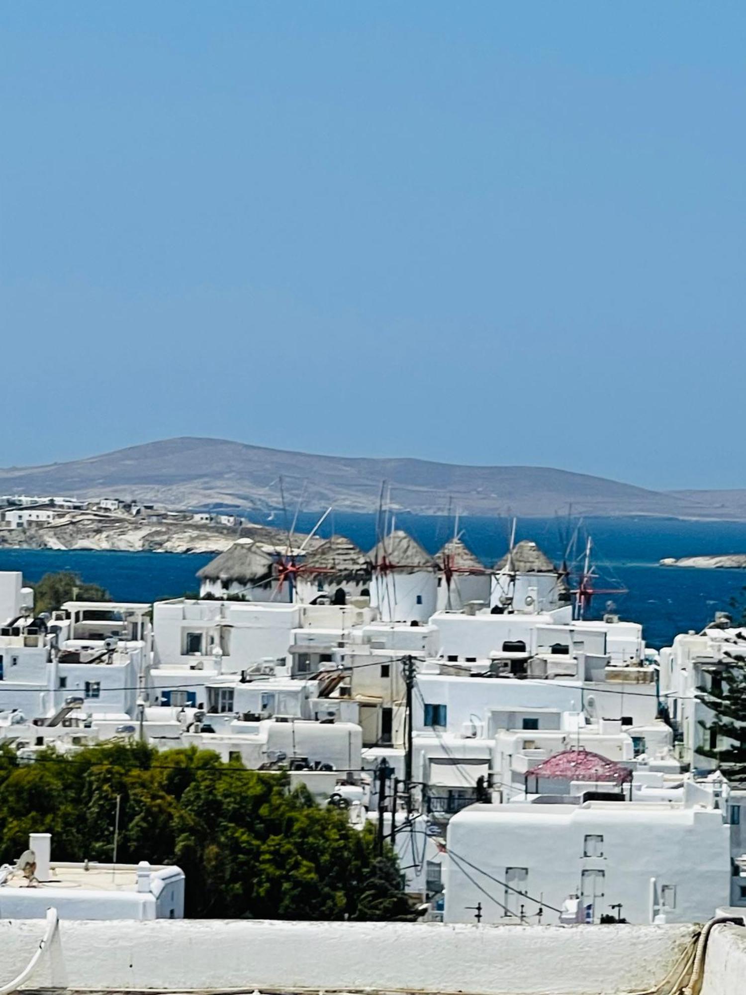 Mykonian Starling - Town N' Sunset View Apartment Mykonos Town Ngoại thất bức ảnh