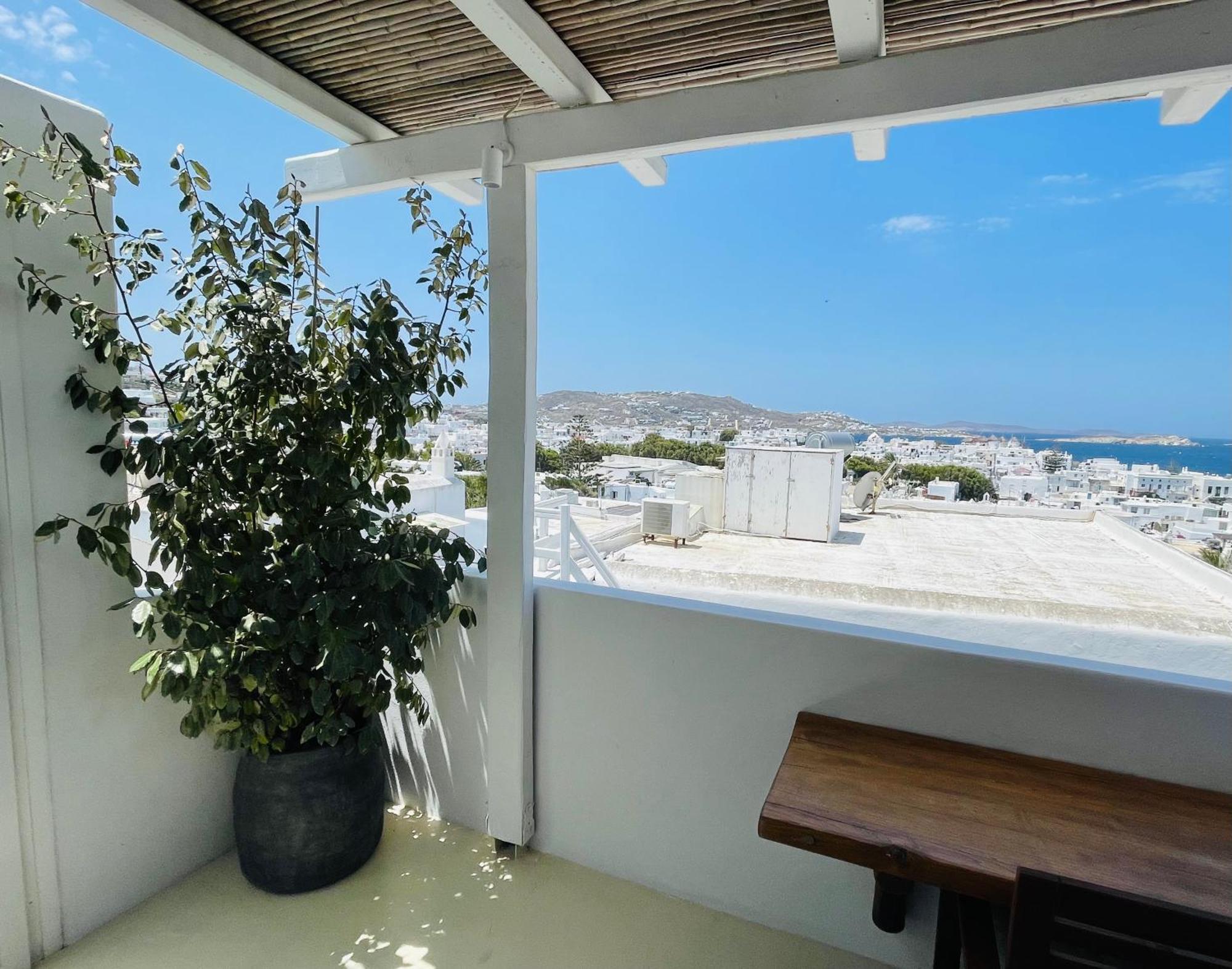 Mykonian Starling - Town N' Sunset View Apartment Mykonos Town Ngoại thất bức ảnh
